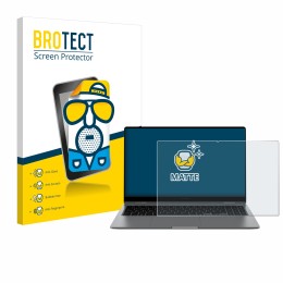 Face avant d’un emballage produit avec le logo de la marque BROTECT. À côté, l’appareil Samsung Galaxy Book5 360 15.6