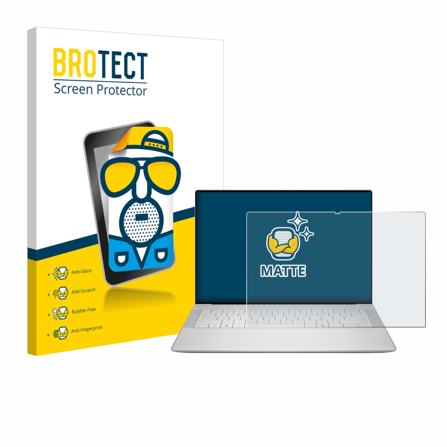 Dell Computer Proetector BROTECT Matte Screen Protector for Dell 14 Premium Laptop ...