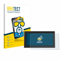 Front side of a product packaging with the brand logo BROTECT. Next to it is the device Volkswagen Tiguan 3 2024 2025 12.9