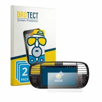 Parte frontale di una confezione del prodotto con il logo del marchio BROTECT. Accanto è raffigurato il dispositivo Xtrons IA7