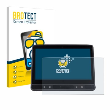 Vorderseite einer Produktverpackung mit dem Markenlogo BROTECT. Daneben ist das Gerät Tobii Dynavox TD I-16 mit dem zugehörige