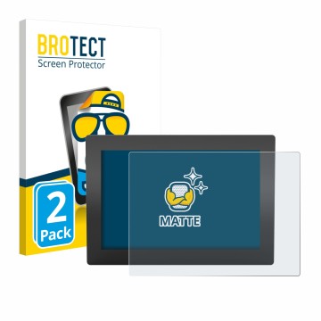 Parte frontale di una confezione del prodotto con il logo del marchio BROTECT. Accanto è raffigurato il dispositivo WAGO Web P