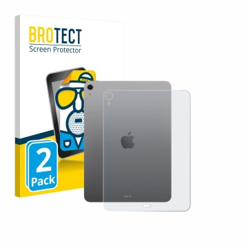 Vorderseite einer Produktverpackung mit dem Markenlogo BROTECT. Daneben ist das Gerät Apple iPad Air 11