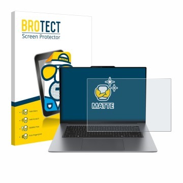 Vorderseite einer Produktverpackung mit dem Markenlogo BROTECT. Daneben ist das Gerät Lenovo ThinkPad X9-15p Gen 1 Aura Editio