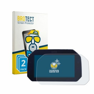 Vorderseite einer Produktverpackung mit dem Markenlogo BROTECT. Daneben ist das Gerät BMW S 1000 XR K69 2024 TFT 6.5