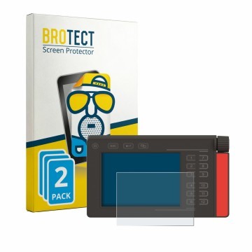 Vorderseite einer Produktverpackung mit dem Markenlogo BROTECT. Daneben ist das Gerät Müller Elektronik SMART570 mit dem zugeh