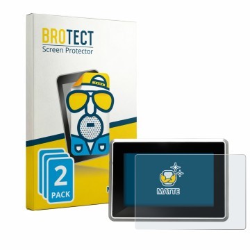 Parte frontal de un envase de producto con el logotipo de la marca BROTECT. Al lado se muestra el dispositivo GESAS High Perfo