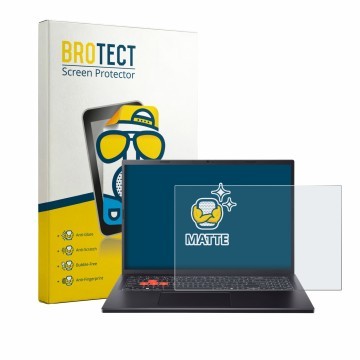 Vorderseite einer Produktverpackung mit dem Markenlogo BROTECT. Daneben ist das Gerät Acer Nitro Lite 16 NL16-71G mit dem zuge