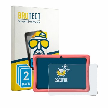 Vorderseite einer Produktverpackung mit dem Markenlogo BROTECT. Daneben ist das Gerät Tabwee K10 mit dem zugehörigen Displaysc