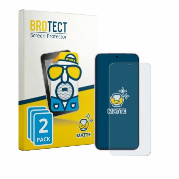 Parte frontale di una confezione del prodotto con il logo del marchio BROTECT. Accanto è raffigurato il dispositivo Vivo X300s
