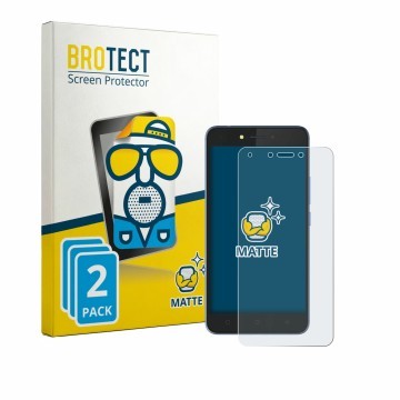 Face avant d’un emballage produit avec le logo de la marque BROTECT. À côté, l’appareil Tecno Pouvoir 1 est représenté avec la