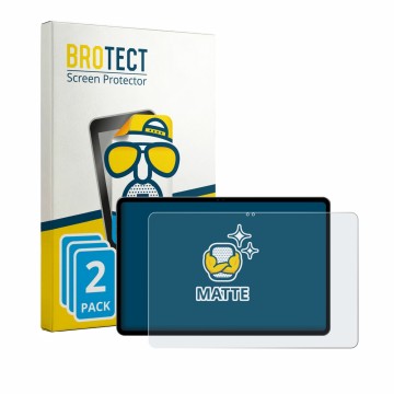 Parte frontale di una confezione del prodotto con il logo del marchio BROTECT. Accanto è raffigurato il dispositivo Alldocube 