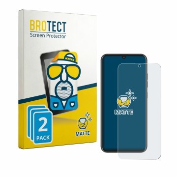 Parte frontal de un envase de producto con el logotipo de la marca BROTECT. Al lado se muestra el dispositivo Murena Teracube 