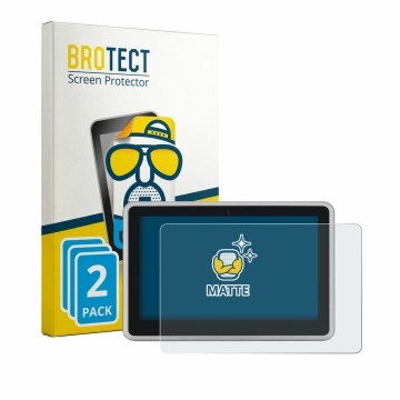 Front side of a product packaging with the brand logo BROTECT. Next to it is the device Victron Ekrano GX shown with the corre