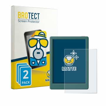 Front side of a product packaging with the brand logo BROTECT. Next to it is the device Musnap Neo C shown with the correspond