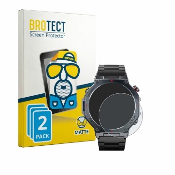 Face avant d’un emballage produit avec le logo de la marque BROTECT. À côté, l’appareil Jugeman V20 1.43