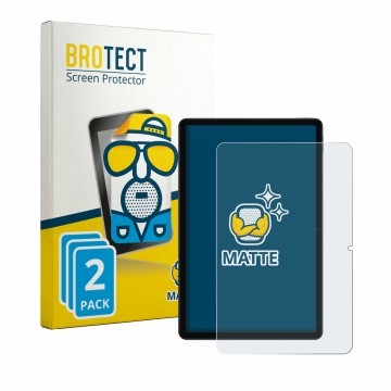 Parte frontale di una confezione del prodotto con il logo del marchio BROTECT. Accanto è raffigurato il dispositivo Xiaomi Red