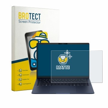 Vorderseite einer Produktverpackung mit dem Markenlogo BROTECT. Daneben ist das Gerät HP EliteBook X G2a 14 mit dem zugehörige