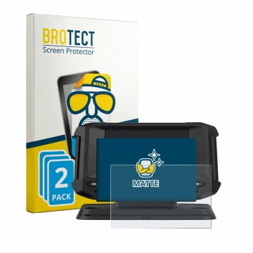 Vorderseite einer Produktverpackung mit dem Markenlogo BROTECT. Daneben ist das Gerät Lowrance Eagle 4 mit dem zugehörigen Dis