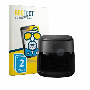 Face avant d’un emballage produit avec le logo de la marque BROTECT. À côté, l’appareil Philips Airfryer 2000 Series 6.2L est 