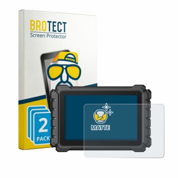 Parte frontale di una confezione del prodotto con il logo del marchio BROTECT. Accanto è raffigurato il dispositivo Topdon One
