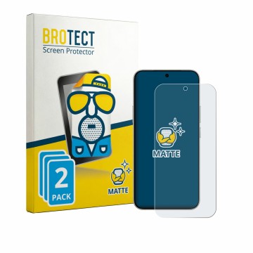 Parte frontale di una confezione del prodotto con il logo del marchio BROTECT. Accanto è raffigurato il dispositivo Vivo S60 c