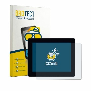 Face avant d’un emballage produit avec le logo de la marque BROTECT. À côté, l’appareil Iiyama ProLite TF1215MC-B1 est représe