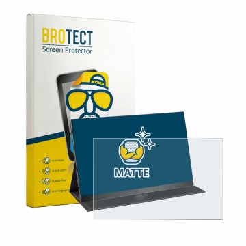 Parte frontal de un envase de producto con el logotipo de la marca BROTECT. Al lado se muestra el dispositivo Yodoit PTM16 16