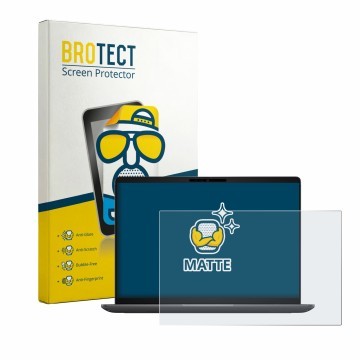 Parte frontale di una confezione del prodotto con il logo del marchio BROTECT. Accanto è raffigurato il dispositivo Dell Pro P
