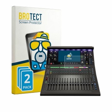 Face avant d’un emballage produit avec le logo de la marque BROTECT. À côté, l’appareil Allen&Heat SQ5 Plus est représenté ave