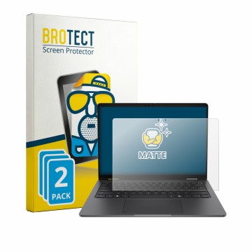 Parte frontale di una confezione del prodotto con il logo del marchio BROTECT. Accanto è raffigurato il dispositivo Dell Pro 7