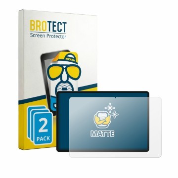 Front side of a product packaging with the brand logo BROTECT. Next to it is the device Teclast P50 2026 shown with the corres