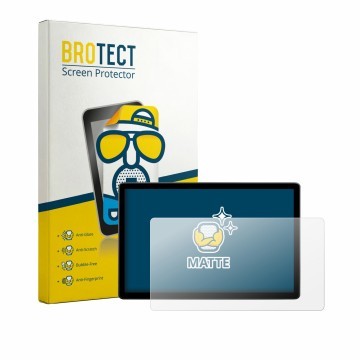 Front side of a product packaging with the brand logo BROTECT. Next to it is the device Skoda Elroq 85 2027 shown with the cor