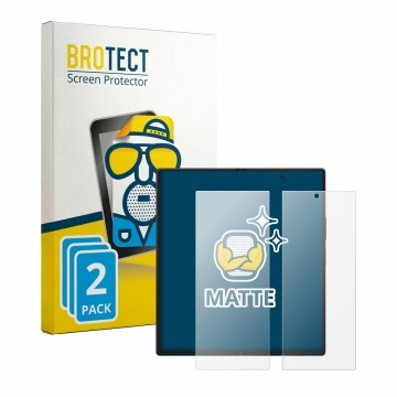 Face avant d’un emballage produit avec le logo de la marque BROTECT. À côté, l’appareil Samsung Galaxy Z Fold 8 Ultra (Afficha