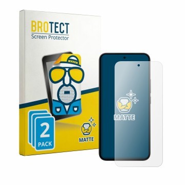 Face avant d’un emballage produit avec le logo de la marque BROTECT. À côté, l’appareil Xiaomi Redmi Note 17 Pro 5G est représ