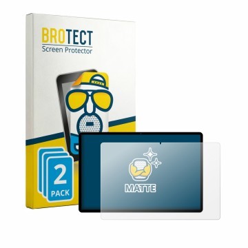 Parte frontal de un envase de producto con el logotipo de la marca BROTECT. Al lado se muestra el dispositivo LEVIRTU M602 13
