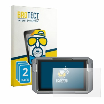 Front side of a product packaging with the brand logo BROTECT. Next to it is the device Topdon ArtiDiag 900 Lite shown with th