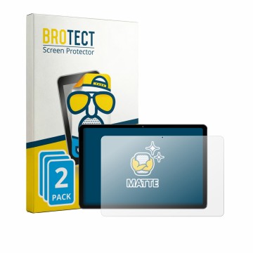 Parte frontal de un envase de producto con el logotipo de la marca BROTECT. Al lado se muestra el dispositivo Raemond M90 11