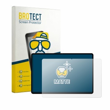 Front side of a product packaging with the brand logo BROTECT. Next to it is the device Teclast T70 Pro shown with the corresp