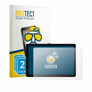 Face avant d’un emballage produit avec le logo de la marque BROTECT. À côté, l’appareil Alldocube iPlay 80SE est représenté av