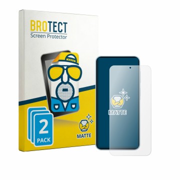 Parte frontale di una confezione del prodotto con il logo del marchio BROTECT. Accanto è raffigurato il dispositivo Samsung Ga
