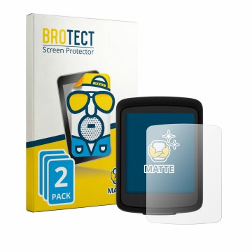 Face avant d’un emballage produit avec le logo de la marque BROTECT. À côté, l’appareil Bryton GO est représenté avec la prote