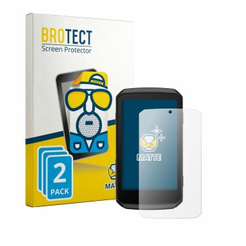 Vorderseite einer Produktverpackung mit dem Markenlogo BROTECT. Daneben ist das Gerät Garmin Edge 1060 mit dem zugehörigen Dis