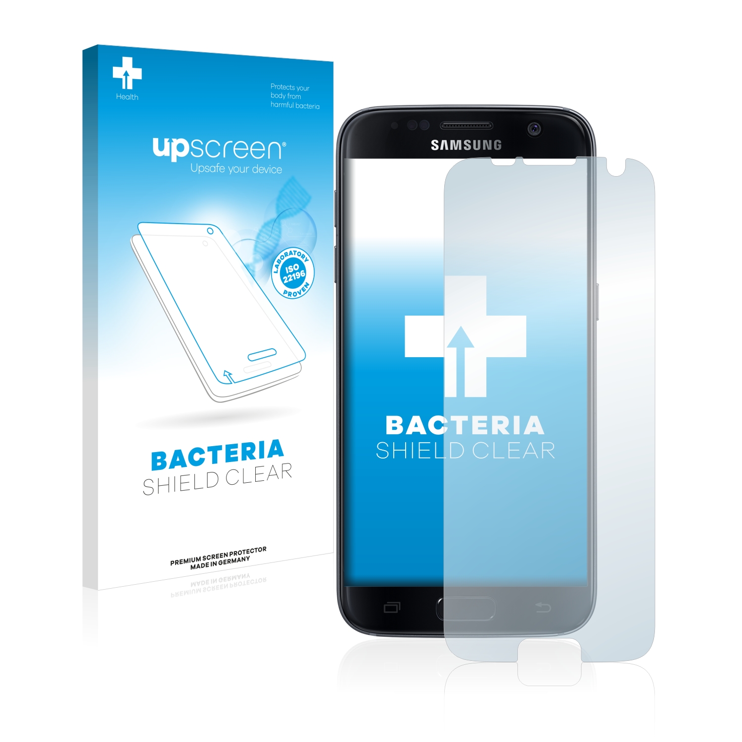 Antibakteriální fólie upscreen Bacteria Shield pro Samsung Galaxy S7 Edge