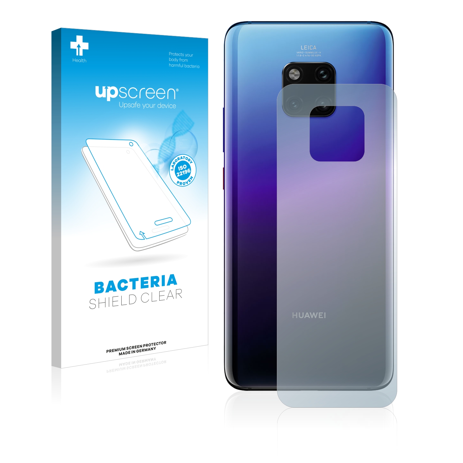Antibakteriální fólie upscreen Bacteria Shield pro Huawei Mate 20 Pro (Zadní strana)