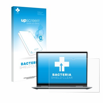 Front side of a product packaging with the brand logo upscreen. Next to it is the device Lenovo ThinkPad X1 Yoga (6th. Gen.) s