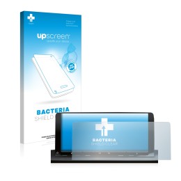 Front side of a product packaging with the brand logo upscreen. Next to it is the device Volkswagen Caddy 5 Discover Media 10