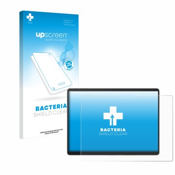 Front side of a product packaging with the brand logo upscreen. Next to it is the device Microsoft Surface Pro 9 shown with th