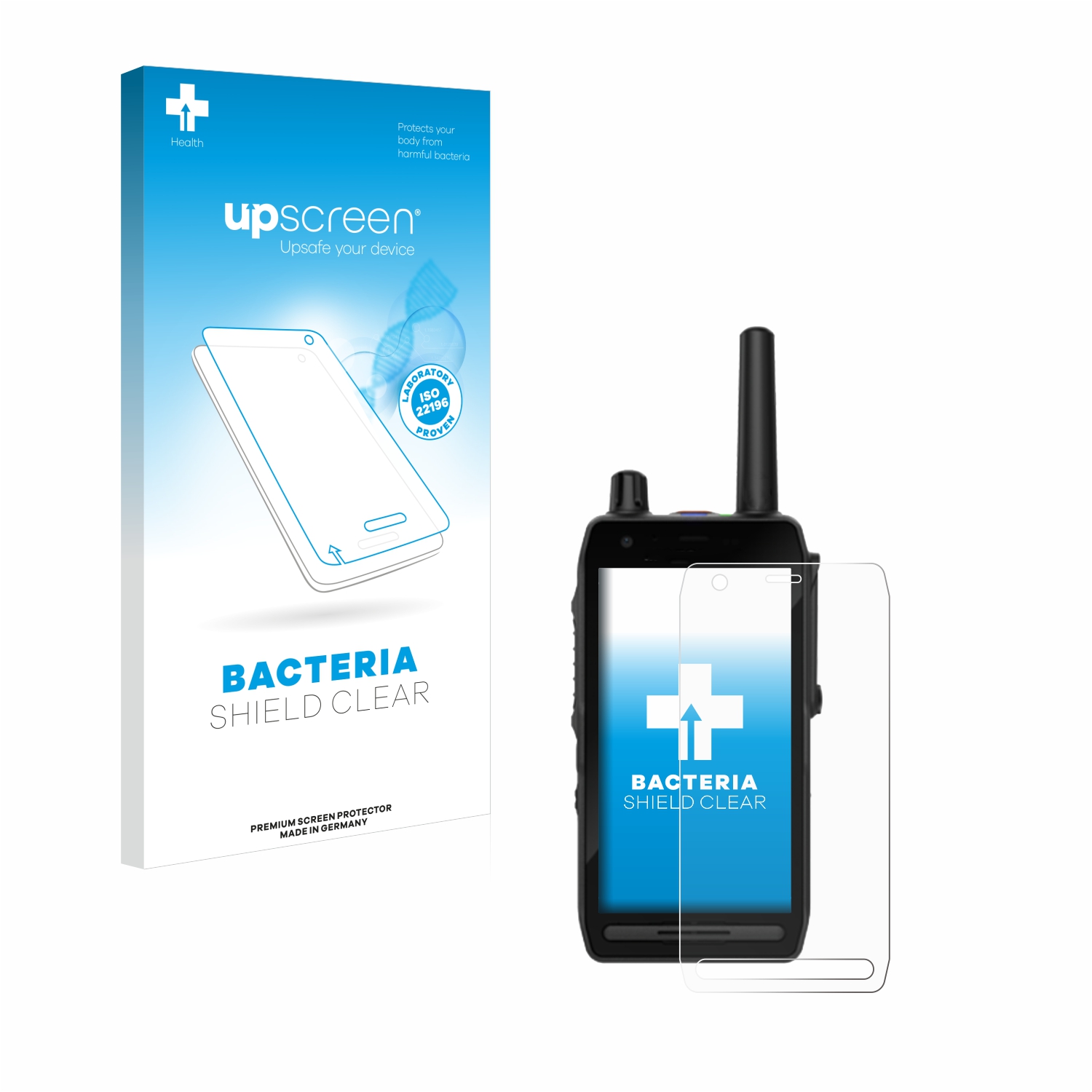 upscreen Bacteria Shield Clear Premium Protection d'écran antibactérien  pour Microsoft Xbox Series S (Avant+Parties latérale)