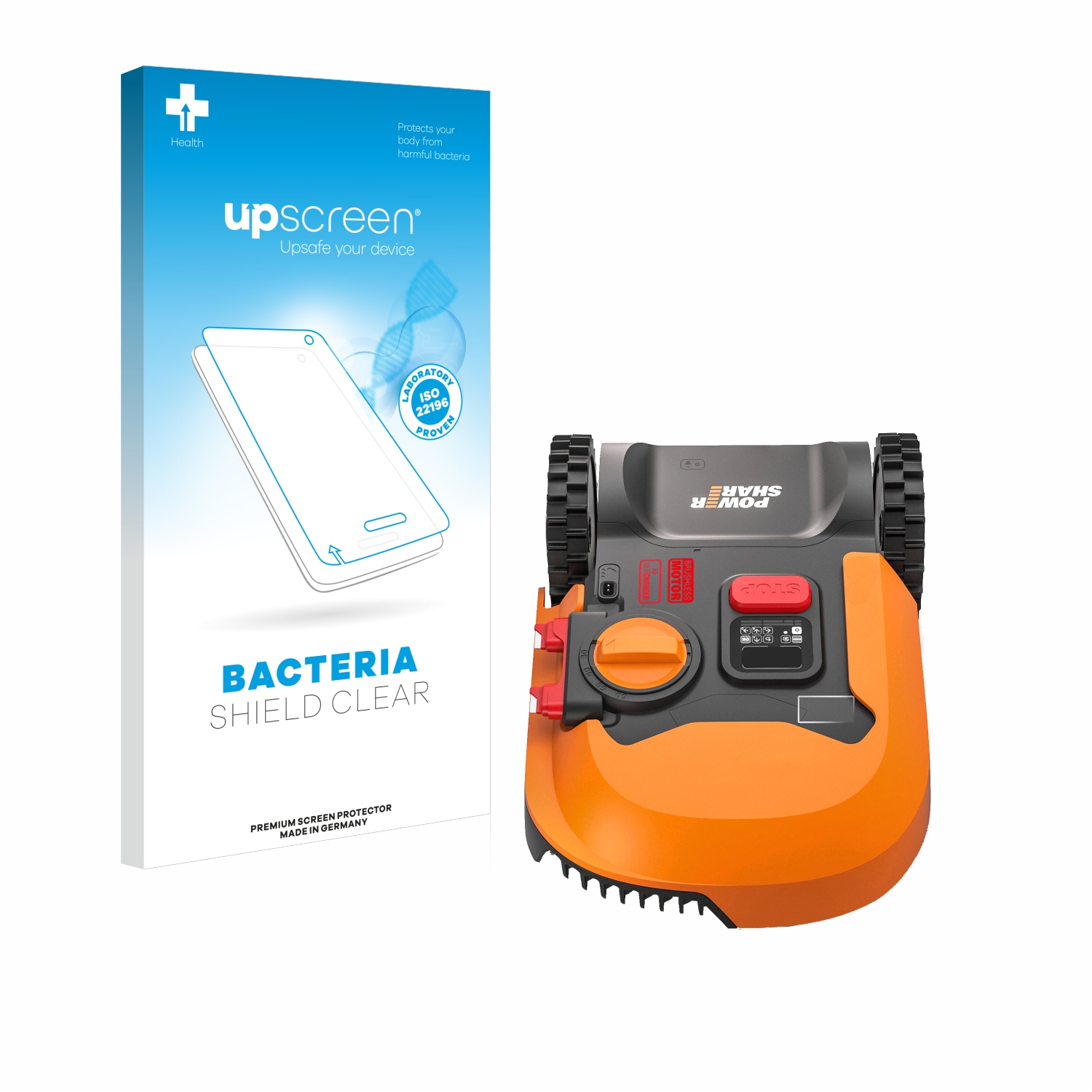 upscreen Bacteria Shield Clear Premium Antibacterial Screen